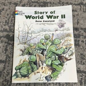 Story of World War II Coloring Book